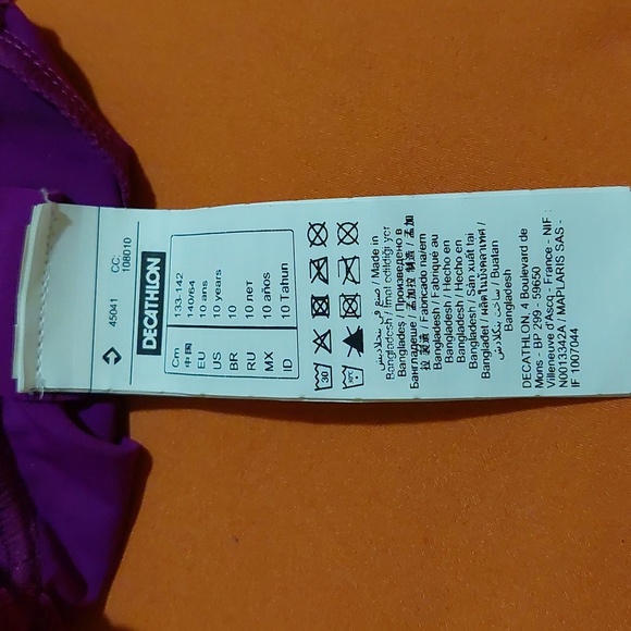 Nabaiji Racerback swimsuit Size 10 years - Picture 5 of 6